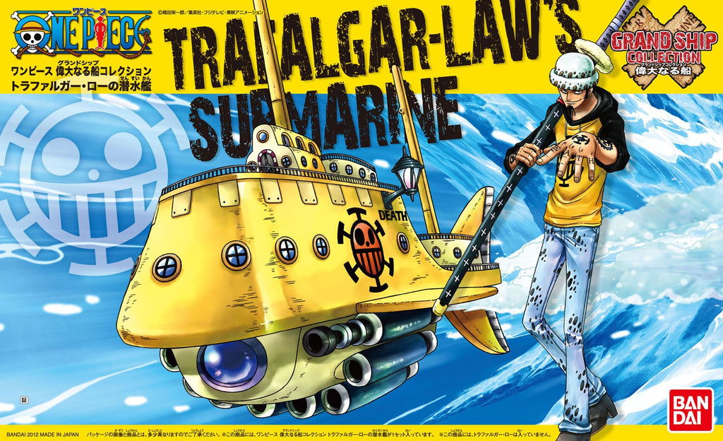 One Piece Grand Ship Collection Trafalgar Law`s Submarine Model Kit